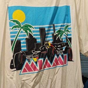 F1 Miami Red Bull team tee